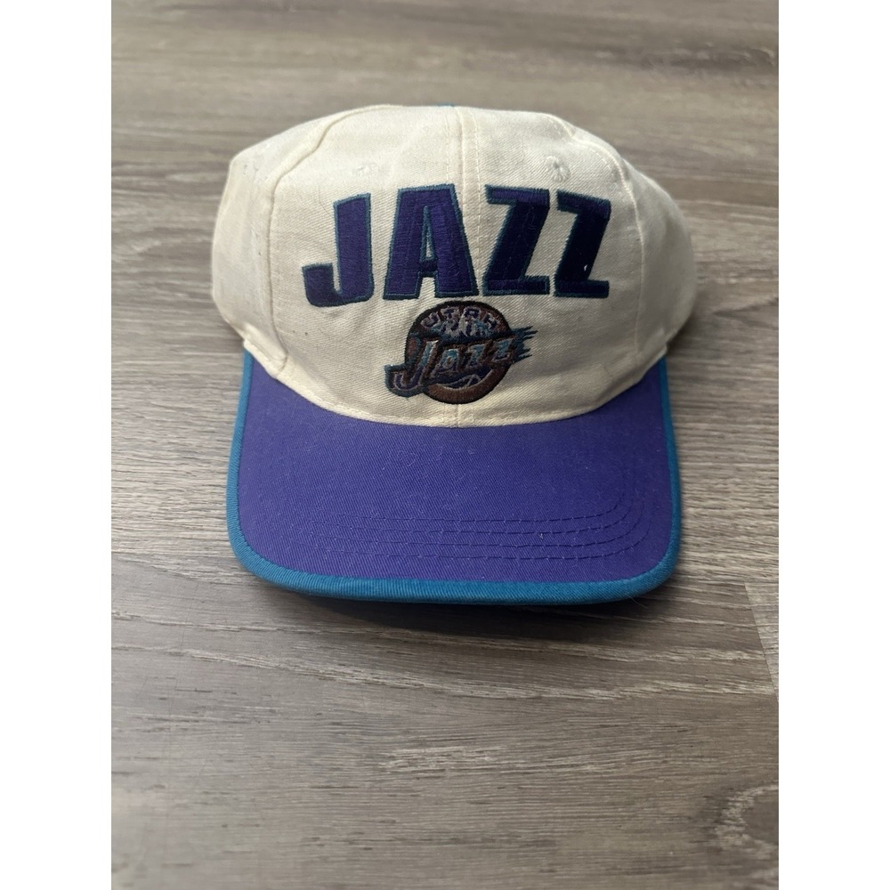 Utah Jazz Hat/Cap T.E.I. NBA Basketball Snapback One Size Vintage Script
